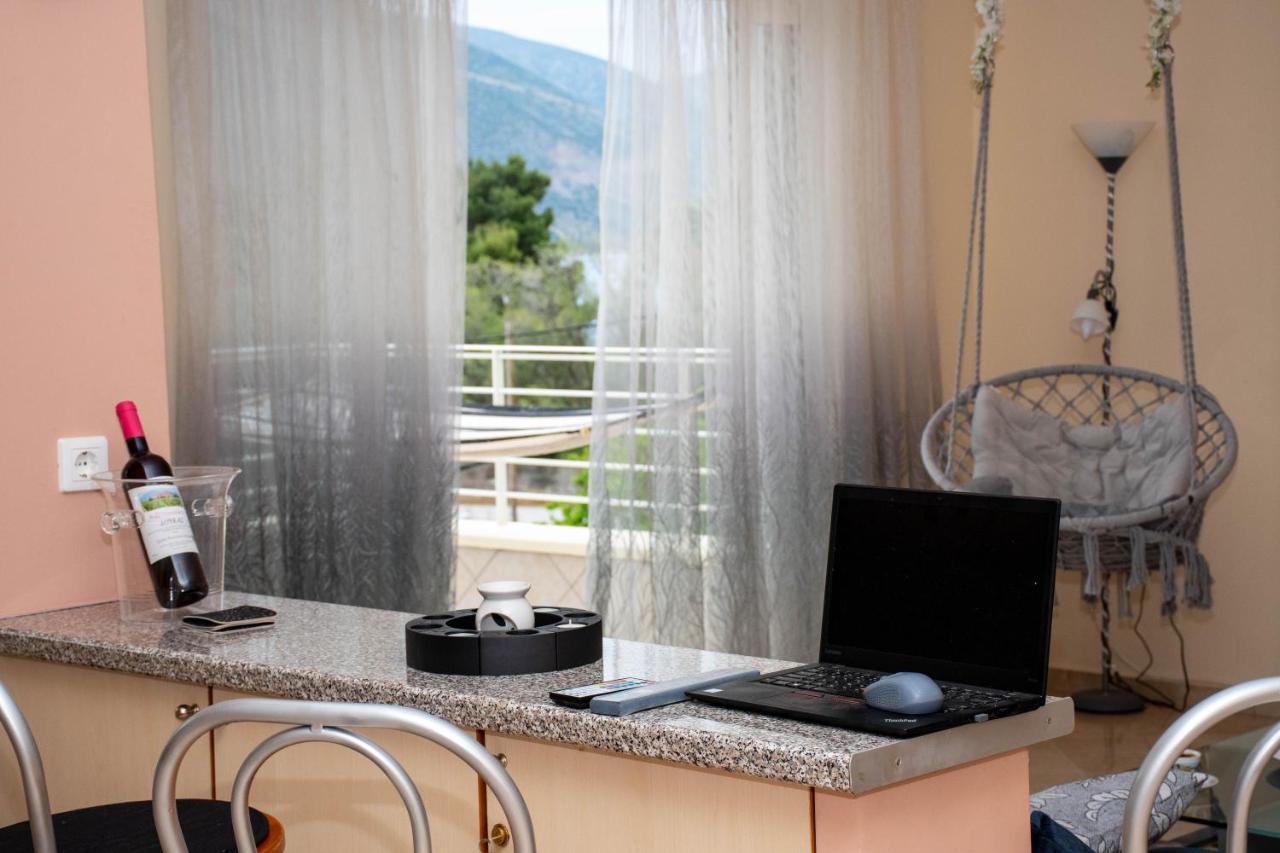 Apartament Delphitea Philoxenia Zewnętrze zdjęcie